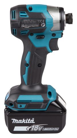 Triecienskrūvgriezis  LXT DTD173RGJ Makita 18V (2x6Ah+DC18RC+Makpac)