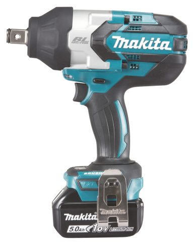 Akumulatora trieciena uzgriežņu atslēga DTW1001RTJ Makita LXT 18V (2xBL1850B+DC18RC+Makpac koferis)