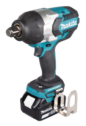 Akumulatora trieciena uzgriežņu atslēga DTW1001RTJ Makita LXT 18V (2xBL1850B+DC18RC+Makpac koferis)