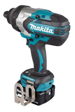 Akumulatora trieciena uzgriežņu atslēga DTW1001RTJ Makita LXT 18V (2xBL1850B+DC18RC+Makpac koferis)