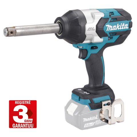 LXT Akumulatora trieciena uzgriežņu atslēga  DTW1005Z 18V Makita