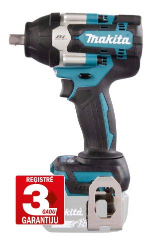 LXT Akumulatora trieciena uzgriežņu atslēga DTW701Z 18V Makita