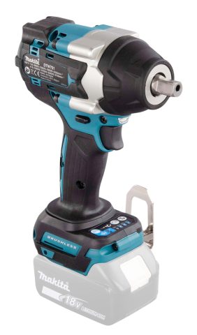 LXT Akumulatora trieciena uzgriežņu atslēga DTW701Z 18V Makita