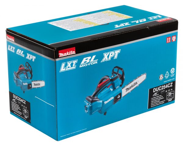 LXT®Akumulatora ķēdes zāģis DUC254CZ 18V Makita (daiļdārza formu veidošanai)