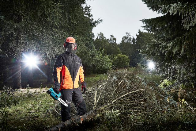 LXT®Akumulatora ķēdes zāģis DUC254CZ 18V Makita (daiļdārza formu veidošanai)