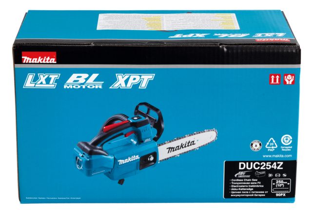 LXT®Akumulatora ķēdes zāģis DUC254Z 18V Makita