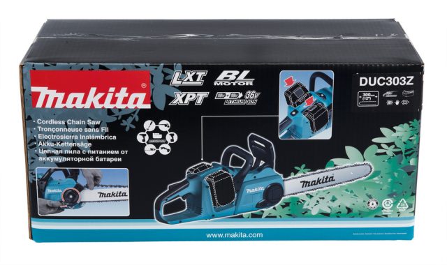 LXT®Akumulatora ķēdes zāģis DUC303Z 18V Makita