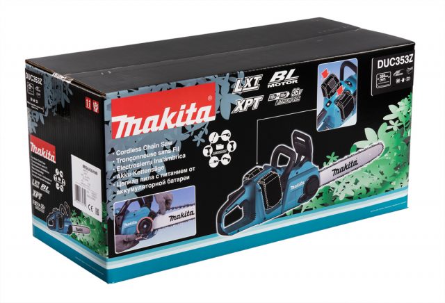 LXT®Akumulatora ķēdes zāģis DUC353Z 18V Makita