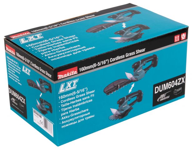 LXT®Akumulatora zāles/dzīvžoga šķēres DUM604ZX 18V Makita