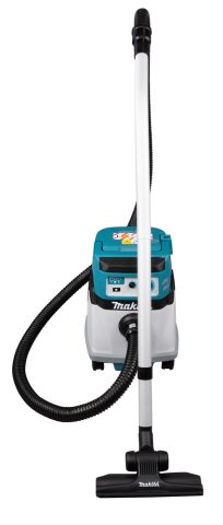 LXT 18VX2 BL Akumulatora putekļusūcējs 15L ar AWS DVC157LZX3 Makita