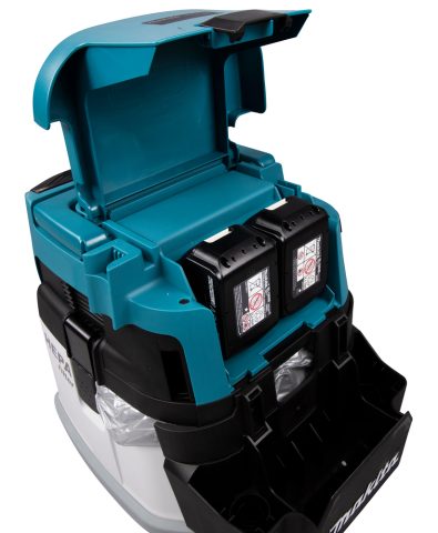 LXT 18VX2 BL Akumulatora putekļusūcējs 15L ar AWS DVC157LZX3 Makita