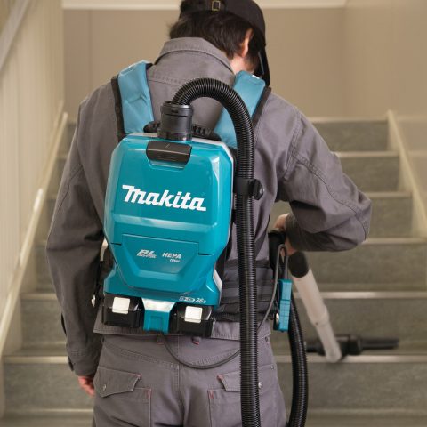 LXT® mugursoma sputekļu sūcējs  DVC261ZX11 Akumulatora 18V MAKITA