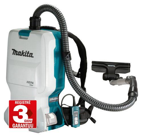 Akumulatora (mugursoma) putekļu sūcējs  DVC660Z 18X2V MAKITA