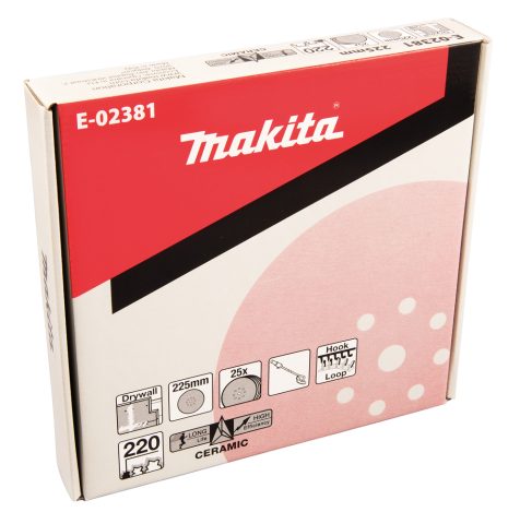 Slīppapīrs 225MM K240 (25gab), DSL800 E-02381