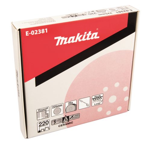 Slīppapīrs 225MM K240 (25gab), DSL800 E-02381