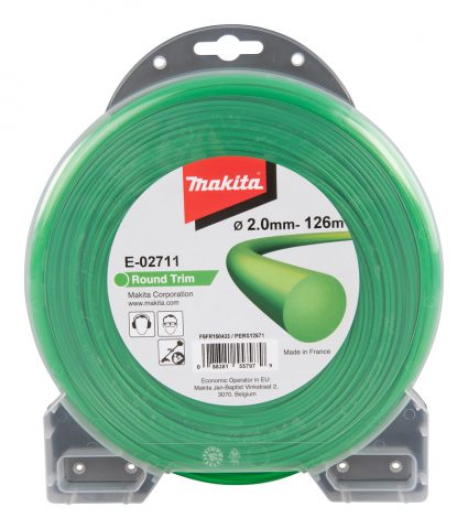 Aukla 2,0mm/126m Apaļa forma E-02711 Makita