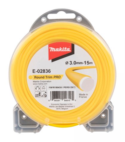 Aukla 3,0mm/15m Apaļa forma E-02836 Makita