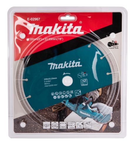 Dimanta griezripa ar segmentiem 230mm Betonam E-02967 Makita