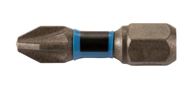 Torsion skrūvgriežu uzgalis (C-form), PZ2-25mm, 15gab. Impact Premier  E-03252
