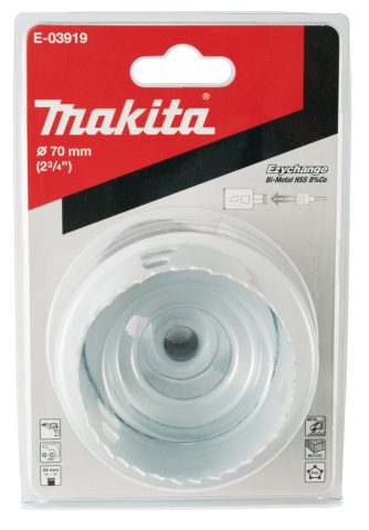 EZYCHANGE BI-METALL Caurumzāģis 70mm E-03919