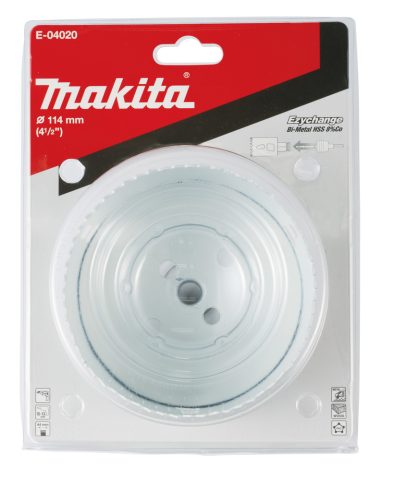 EZYCHANGE BI-METALL Caurumzāģis 114mm E-04020