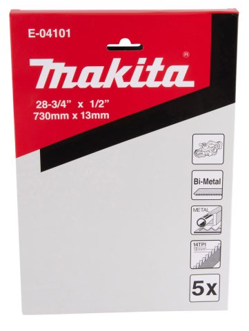Zāģlenta 13×0.5x730mm, 14TPI E-04101