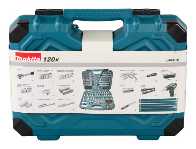 120 ROKAS INSTRUMENTU KOMPLEKTS E-06616