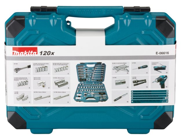 120 ROKAS INSTRUMENTU KOMPLEKTS E-06616