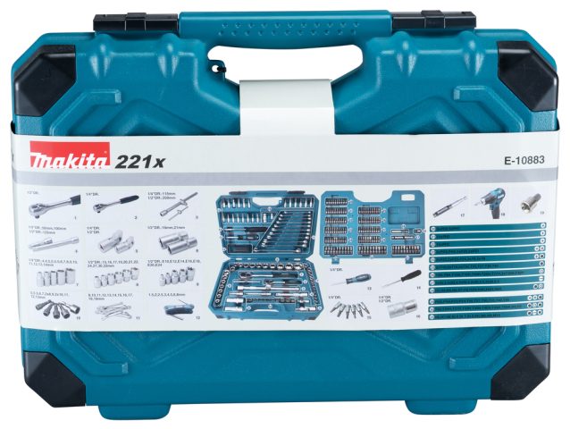 Rokas instrumentu komplekts 221 gab E-10883 Makita