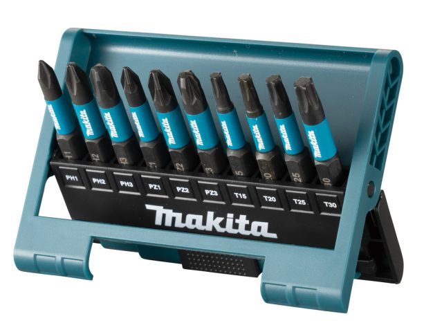 Skrūvjgrieža uzgaļi, 10gab.  IMPACT BLACK  E-12011 Makita