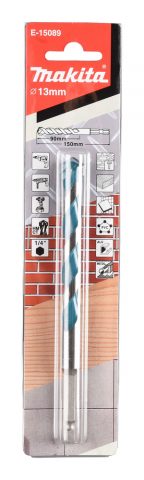 TCT universālie urbji multi materiāliem 13X150mm,  1/4″                 E-15089