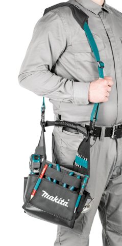 Makita četrpusējā vaļējā instrumentu soma E-15453