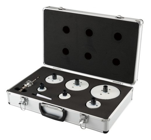 EZYCHANGE BI-METALL Caurumzāģu komplekts elektriķiem  (35,44,54,76,95,114mm) E-15796