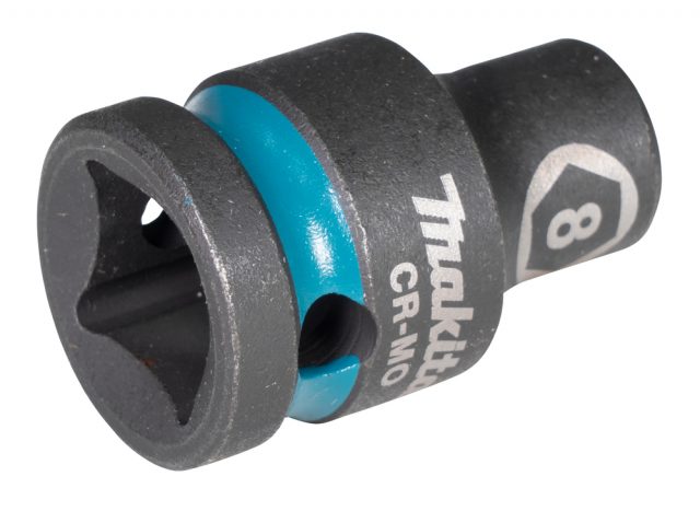 Spēka patrona 8x38mm 1/2″rect Impact BLACK Makita E-16047