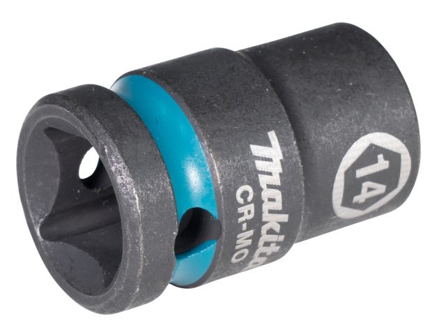 Spēka patrona 14x38mm 1/2″rect Impact BLACK Makita E-16106