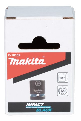 Spēka patrona 20x38mm 1/2″rect Impact BLACK Makita E-16162