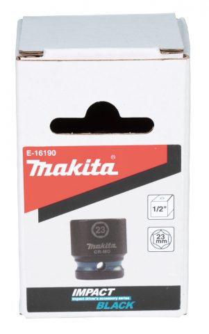 Spēka patrona 23x44mm 1/2″rect Impact BLACK Makita E-16190
