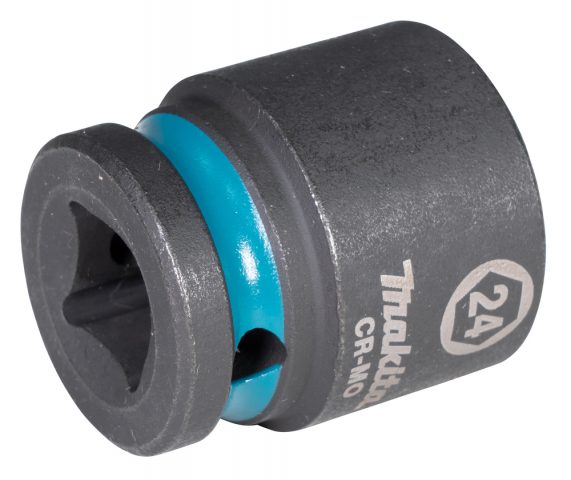 Spēka patrona 24x44mm 1/2″rect Impact BLACK Makita E-16209