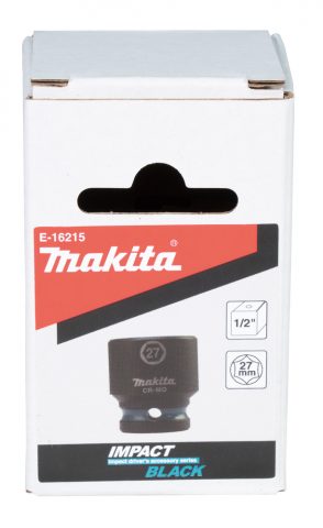 Spēka patrona 27x44mm 1/2″rect Impact BLACK Makita E-16215