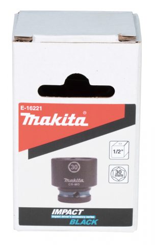 Spēka patrona 30x44mm 1/2″rect Impact BLACK Makita E-16221
