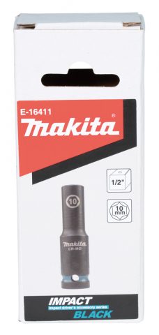 Spēka patrona 10×81.5mm 1/2″rect Impact BLACK Makita E-16411