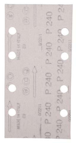 Abrazīvais papīrs 93mm x 185mm A240 E-19691 Makita