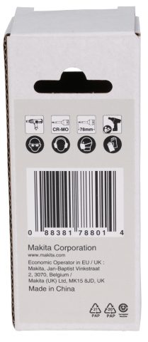 TORX UZGAĻI TRIECIENA UZGRIEŽŅU ATSLĒGĀM Impact Black 1/2“  T55 x 78 mm E-19847