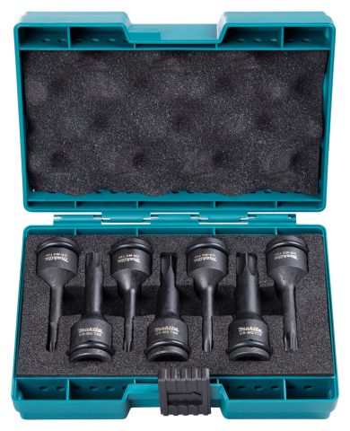 Torx uzgaļu komplekts 1/2″ trieciena uzgriežņu atslēgām (7 uzgaļi) E-23628