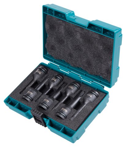 Torx uzgaļu komplekts 1/2″ trieciena uzgriežņu atslēgām (7 uzgaļi) E-23628