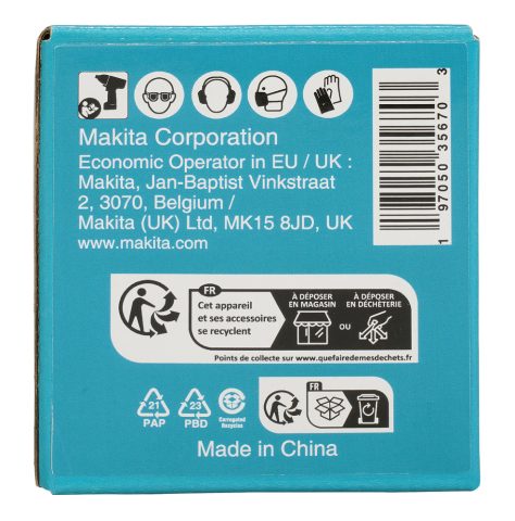 Spēka patrona 1″ 30x62mm  E-24527 Makita