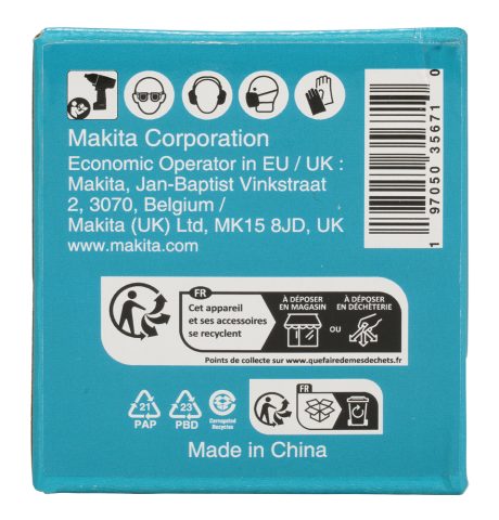 Spēka patrona1″ 32x63mm  E-24533 Makita