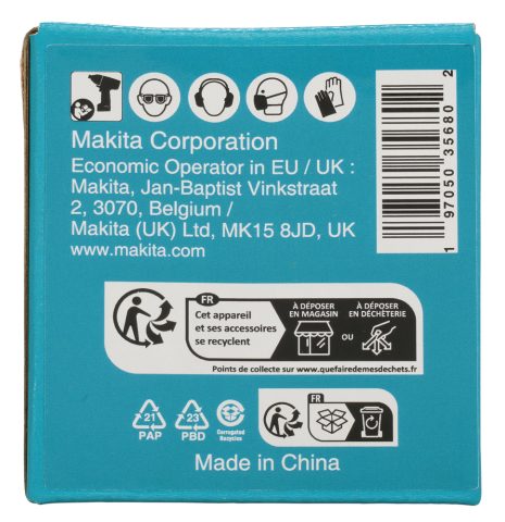Spēka patrona 1″ 46x72mm  E-24620 Makita