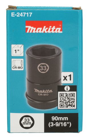 Spēka patrona 1″ 33x90mm  E-24717 Makita