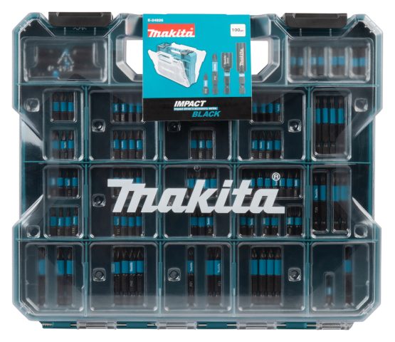 Impact Black 100gab Skrūvgriežu uzgaļu komplekts E-24826 Makita